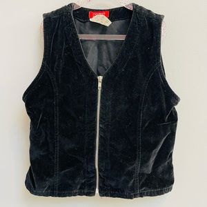 EUC Esprit Kids Black Vest Size Large